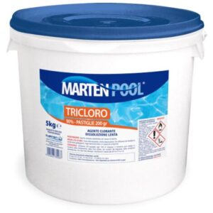 CLORO STR90 P.200 X PISCINE IN PASTIGLIE DA GR.200 KG.1